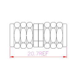 HS-1.85mmM to 1.85mmM Adapter (67G)